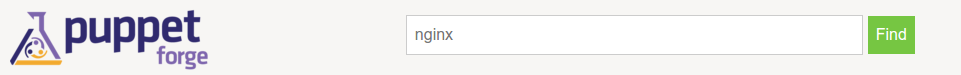 Puppet Forge Search Form